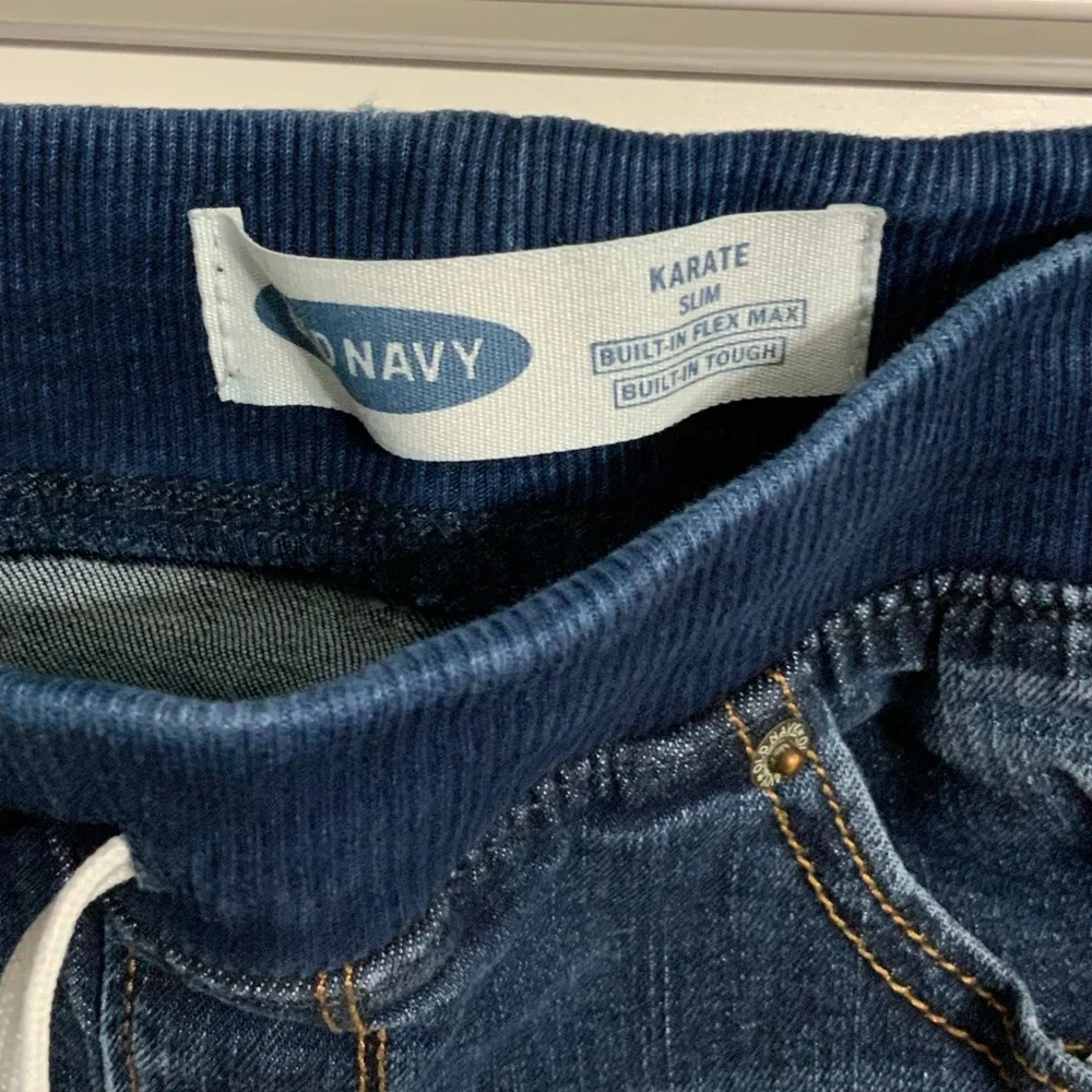 Old Navy Karate Slim Drawstring Waist Jean Size XL 14-16